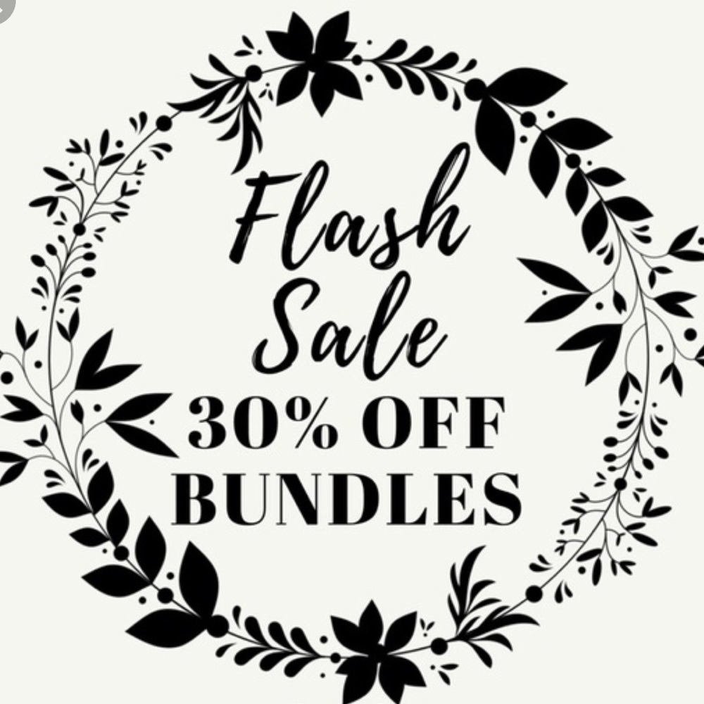 Everything 30% 2 bundles!
